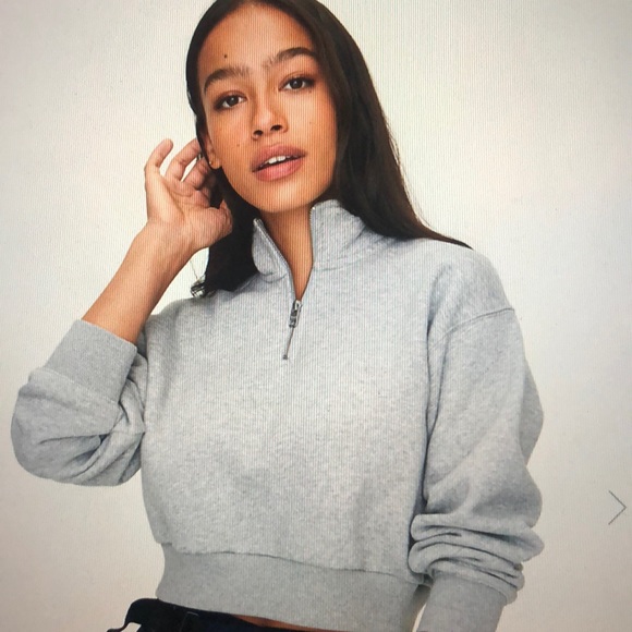 TNA cozyaf perfect 1/4 zip sweatshirt